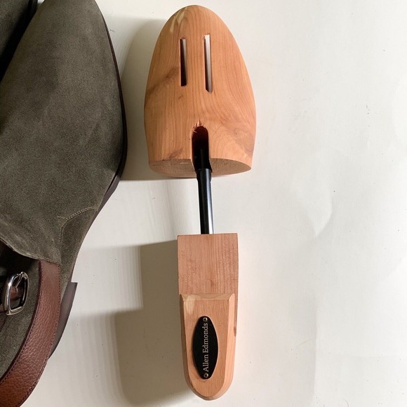 Carmina Shoemakers Jodhpur Boots 865 Rain Men's UK 11 US 12 Gray Suede Buckle - Picture 8 of 8